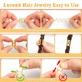 thumbnail image 3 of Accesorios Para Trenzas De Pelo, Cuentas Para Rastas De Pelo De Diferentes Formas Para Bodas Para Mujeres, 3 of 8