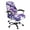 Purple Camo, variant on Xixirimido Galaxy Wolf Print Office Chair Covers, Stretch Computer Chair Cover, Universal Boss Chair Covers Rotating Chair High Back Chair Slipcover for Home Office, Large