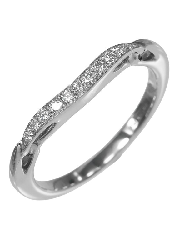 Pre-Owned Bulgari Incontro d'Amore Ring, Size 7, Platinum 950, Diamond, Approx. 2.85g, BVLGARI