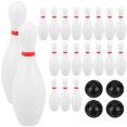 thumbnail image 1 of UPGRATOR 2Sets Childrens Bowling Set Mini Design Entertainment Sports Learning 6.3x2in, 1 of 8