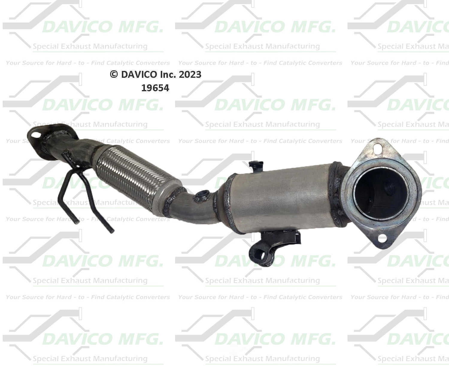 Davico Mfg 19654 Direct-Fit Catalytic Converter