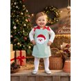 thumbnail image 3 of Toddler Baby Girl Christmas Dress Santa Claus/Gingerbread/Merry Dress Fall Clothes, 3 of 8