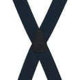 thumbnail image 3 of SuspenderStore Solid Color Suspenders -1.5-Inch Wide Elastic - Pin Clip - 4 Sizes, Includes Big & Tall, 3 of 4