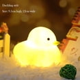 thumbnail image 3 of Cute Night Light Animal LED Night Lamp Bear Duck Rabbit Pig Chicken Portable Baby Night Light Creative Atmosphere Light Battery Operated Bedroom Bedside Sleep Light, 3 of 7