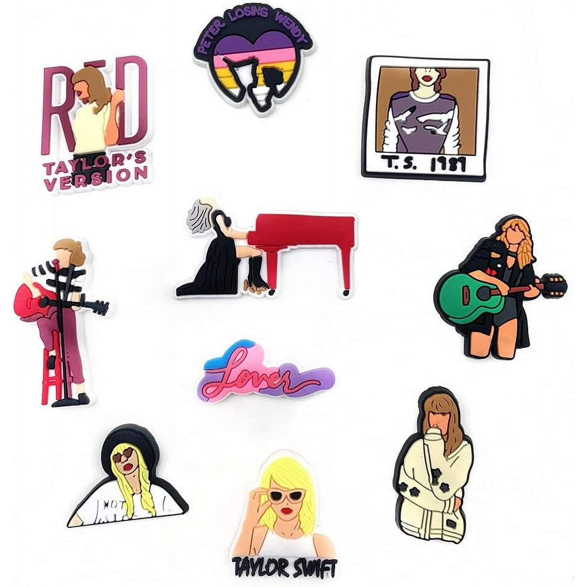 XINQIHANG Shoe Charms Decoration for Shoes-DIY Alloy Crocs Buttons