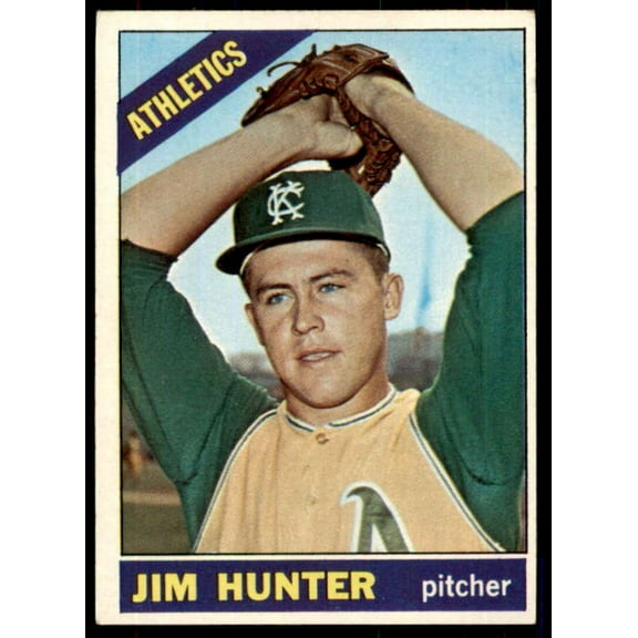 Jim Hunter Card 1966 Topps #36