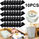 thumbnail image 5 of Poleas Universales Autoadhesivas Acero Inoxidable 40 Uds. Color, 5 of 8