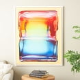 thumbnail image 2 of 33" x 41" Cube Abstract Framed Wall Art with White Frame, by DecMode, 2 of 9