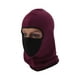 thumbnail image 1 of Máscara Facial Todo Incluido de Bargains Únicos Poliéster Panal Mantener Caliente Transpirable Rojo Vino 1 Pcs, 1 of 6