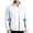White, variant on Bomber Jackets for Men Full Zip Up Stand Collar Jacket Long Sleeve Lightweight Windbreaker Outdoor Recreation Coats with Pocket Black S
