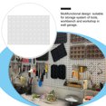 thumbnail image 4 of SEWACC Craft Pegboard Wall Organizer Metal Tool Storage 1Pcs, 4 of 7