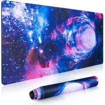 Gaming Mouse Pad, Large Mouse Pad Desk Pad, 31.5×15.75In XXL Mouse Pad Desk Mat, Galaxy Gaming Mousepad, Mouse Pads for Desk, Big Mouse Pad with Non-Slip Base, Extended Mouse Pad