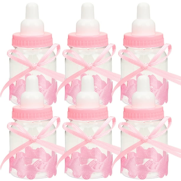 24 piezas de botella de leche Cajas de dulces Baby Shower Candet Camshora de dulces Caja de almacenamiento