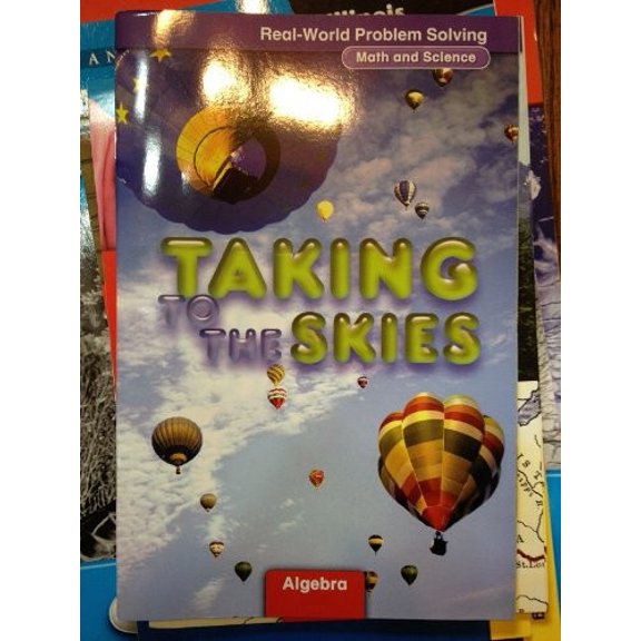 Pre-Owned Real-World Problem Solving: Taking to the Skies (Math and Science, Algebra) Paperback