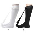 thumbnail image 4 of Wisewang Compression Socks Elastic Heel Pain Stockings Comfortable Foot Care White M, 4 of 6