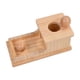 thumbnail image 3 of Juego de juguetes de madera para bebés, caja de permanencia de objetos para clasificar colores y formas para niños de 6 a 12 meses 1 2 cuadrado, 3 of 9