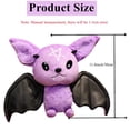 thumbnail image 3 of Bat Plush Stuffed Animal Toy Soft Huggable Doll For Kids Halloween &, 3 of 9