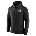 thumbnail image 2 of Men's Fanatics Black Ottawa Senators Revolution Pullover Hoodie, 2 of 3