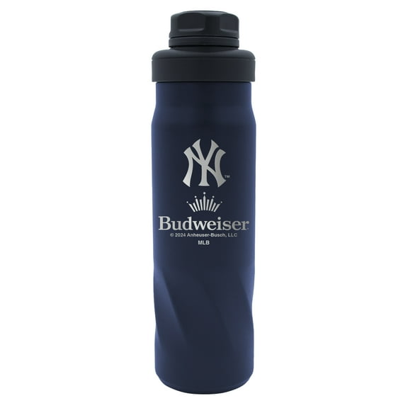 WinCraft  New York Yankees 2024 MLB x Budweiser 20oz. Morgan Water Bottle
