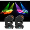 (2) Chauvet DJ Intimidator Spot 375Z IRC 150w LED Moving Head Lights w/ Zoom