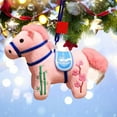 thumbnail image 6 of 2026 Year of The Horse Mascot Figurine, Chinese Zodiac Horse Pendant Statues Decorations, Collectibles and Gifts Hanging Ornament for Car, Bag, Home Decor 20cm Pink, 6 of 7