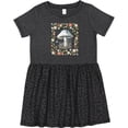 thumbnail image 3 of Inktastic Cottagecore Mushroom Lover Girls Toddler Dress, 3 of 5