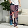 thumbnail image 5 of Demon Slayer Pajamas Pants 3D Printing Wide Leg PJ Pant Loungewear Casual Comfy Sleepwear Lounge Pants for Men WomenXL, 5 of 9