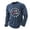 n-155Navy724, variant on CUSTG Men T-Shirts Casual Sporty Patriotic Long Sleeve T Shirt Athletic Fit Crew Neck Tops Daily Workout Activities Celebrate America's 250th Anniversary Versatile 1776-2026 4th Of July Tee