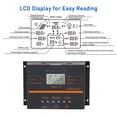 thumbnail image 2 of Console,Output Temperature Compensation Pwm Solar Usb Output Temperature 24v L Solar Battery Dis With 24v Lcd Solar 5v Usb Output 80a Qisuo Huiop Dsfen 60a Pwm Mewmewcat, 2 of 7