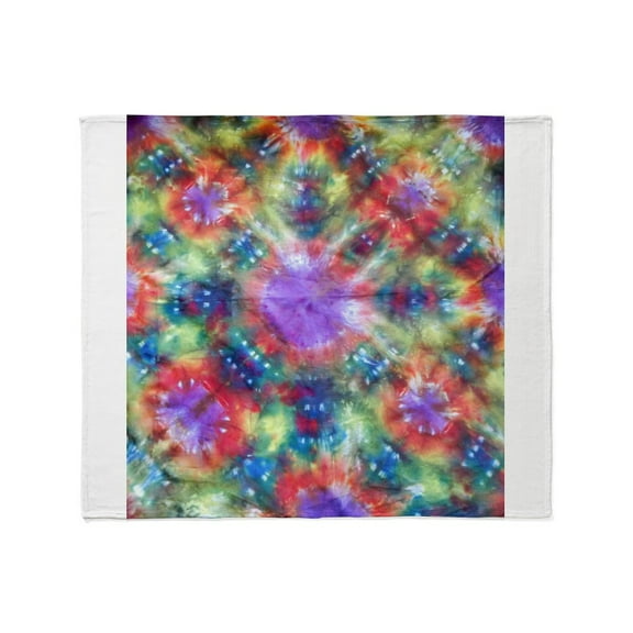 CafePress - Tie Dye Design Throw Blanket - Soft Fleece Throw Blanket, 50"x60" for All Ages