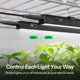 thumbnail image 5 of Luces LED de cultivo VIVOSUN T5, 60 W, 5000 K, espectro completo, 2 pies, paquete de 4, 5 of 9
