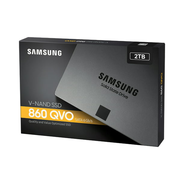 SAMSUNG 860 2.5" SATA III SSD Unit Version -MZ-76Q2T0B/AM - Walmart.com