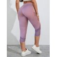 thumbnail image 3 of Leggins Capri de Mujer Leggins Lycra Malla Corta, 3 of 4