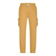 thumbnail image 5 of JAJAHO Cargo Pants Mens Joggers Utility Multiple Pockets Drawstring Waist Comfortable Daily Wear Trousers Climbing Fishing Ankle-Tied Stylish Trousers, 5 of 6