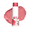 Peony – soft neutral pink, variant on Honeybee Gardens MultiStick for Cheeks, Lips & Eyes, Cream-to-Powder Finish; Peony