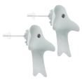 thumbnail image 1 of Aretes Modernos EarringWhale01 1Pza Ballena Tuerca Gris Silicona., 1 of 4