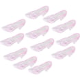 thumbnail image 4 of 12 Uds. Escultura zapatos de tacón alto adorno de cristal para zapatos decoración de diseño de fiesta decoración de zapatos de plástico, 4 of 6