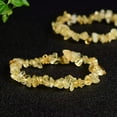 thumbnail image 5 of GKNET Natural Yellow Citrine Gem Quartz Crystal Stretchy Bangle Energy Bracelet Amulet, 5 of 9