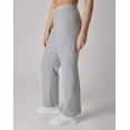 thumbnail image 4 of Hanes EcoSmart Women's Fleece Sweatpants with Open Bottom Legs, 30.5" Light Steel L, 4 of 10