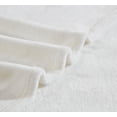 thumbnail image 3 of Warm and Cozy Super Plush Flannel Fleece Sheet Set, White, King, 3 of 8