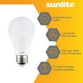 thumbnail image 3 of Sunlite LED A19 Light Bulb 9w E26 Medium Base Dimmable 5000K - Super White, 3 of 7