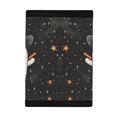 thumbnail image 3 of FUIALDOLG Children's Wallet Cute Witch Ghost Print Wear-Resistant Trifold Card Wallet for Travel, Polyester Large Capacity Kids Trifold Wallet, 3 of 6