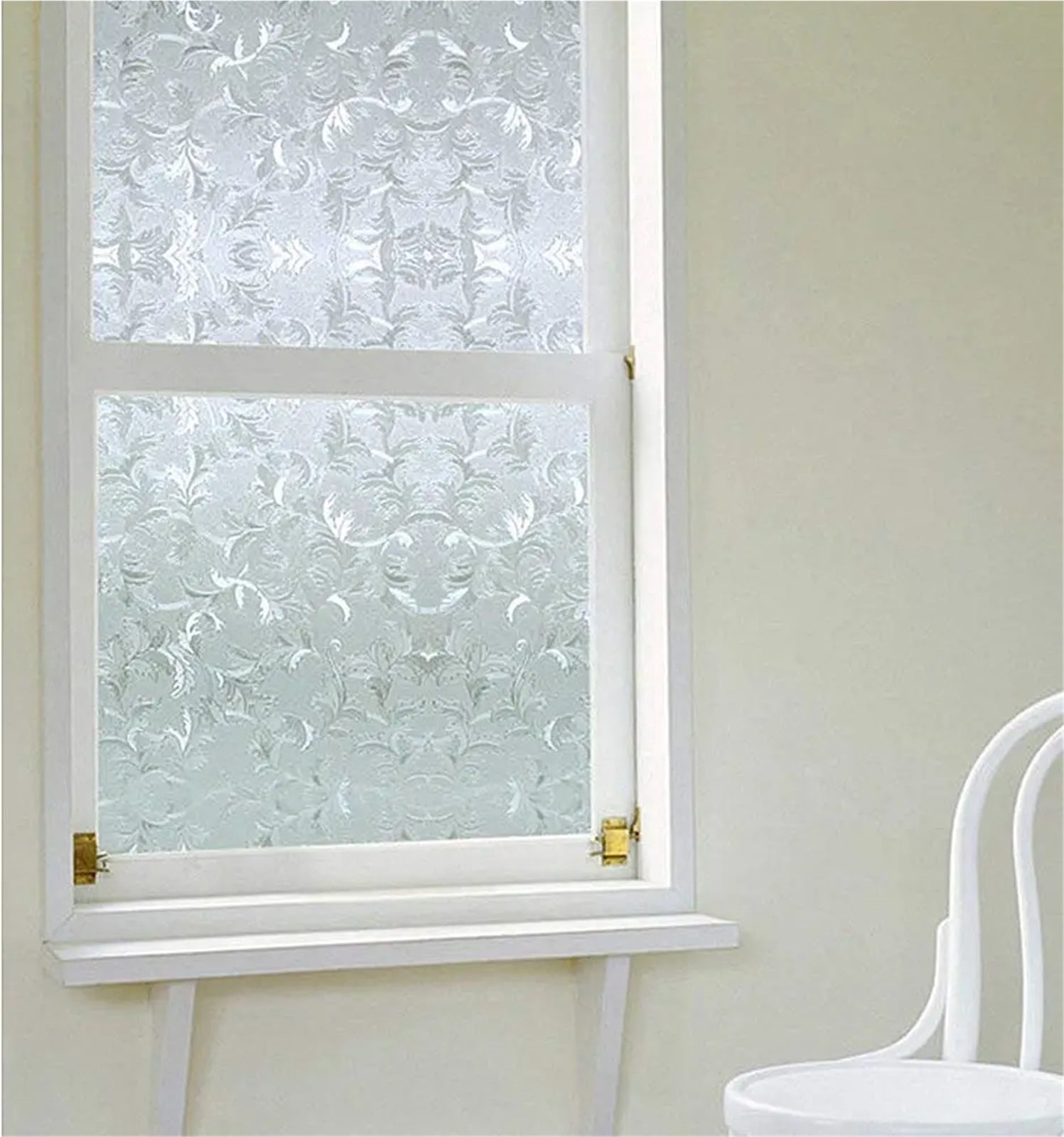 Window Privacy Film Window Privacy Film Decorative Window Clings UV Blocking Window Coverings Static Cling Non Adhesive Door Window Stickers Pebble