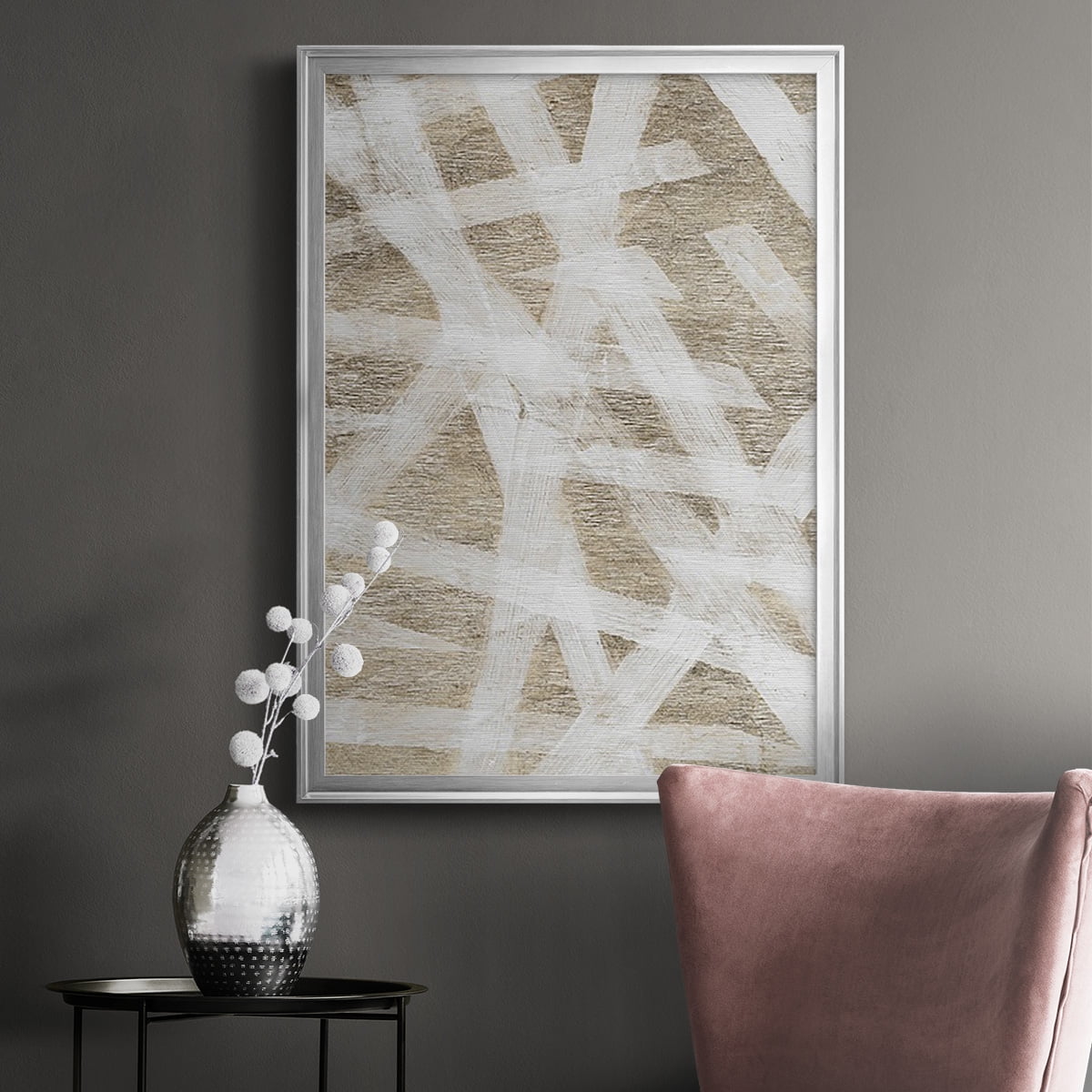 Splinters Premium Framed Print, in Gold, Black, or Silver - Ready to Hang