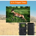 thumbnail image 5 of GardePro A3S Trail Game Camera 32MP 1080P H.264 MP4 Video Next-Gen Imaging Technology 100ft No Glow Night Vision 0.1s Trigger Speed Motion Activated IP66 Waterproof, 5 of 5