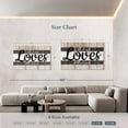 thumbnail image 4 of Elephant Stock All Of Me Song Typography Wall Sign Wall Art - Horizontal Multi Panel Canvas - Living Room Wall Decor - Wall Signs Multi Panel - Gray And Beige Decor - 65" x 42", 4 of 8