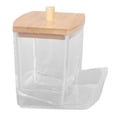 thumbnail image 2 of Cotton Swab Storage Case,Cotton Swab Box Sturdy Transparent High Smoothness Practical Storage Case with Cover,Cotton Swab Box, 2 of 7