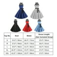thumbnail image 4 of IBTOM CASTLE Women's Vintage Polka Dot Dress 1950s Halter Retro Cocktail Prom Dress Rockabilly Wedding 50's 60's Party Dress XXL Dark Blue, 4 of 8