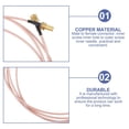 thumbnail image 4 of LOVEVER Antenna Extension Cable Extension Cord Jumper Coaxial Cable Antenas Coax Cable Assembly, 4 of 6
