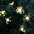 thumbnail image 5 of Miuline Solar Christmas Lights 50 LED Solar String Lights Waterproof Solar Fairy Lights for Garden, Patio, Fence, Balcony, 5 of 8